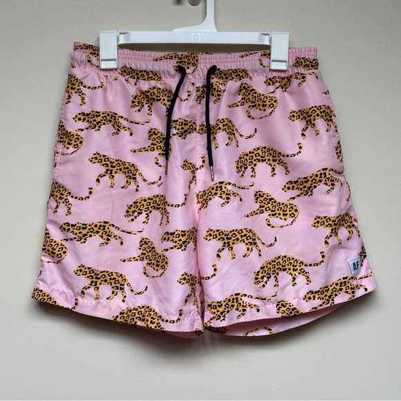 Allfenix Pink Cheetah Print Shorts Size Large - Picture 1 of 11